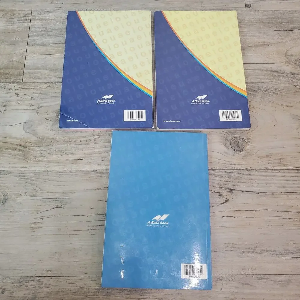 A Beka Book HANDBOOK FOR READING Lot Of 3 Third Edition, First Grade Homeschool